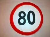 Дорожный знак «ограничение максимальной скорости»