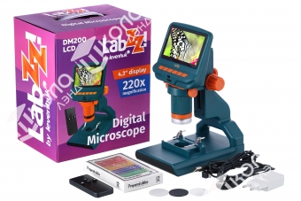 Микроскоп цифровой LabZZ DM200 LCD 
