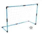 Ворота футбольные «Весёлый футбол», сетка, мяч d=14 см, размер ворот 98х34х64 см