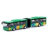 Автобус металлический «Городской транспорт», инерционный, масштаб 1:64, цвета МИКС, 17,5см