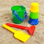 Набор для игры в песке №6, цвета МИКС