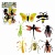 Набор насекомых «Лес», 8 фигурок, длина 12 см