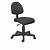 Кресло офисное Астек без подлокотников черное (ткань/пластик)