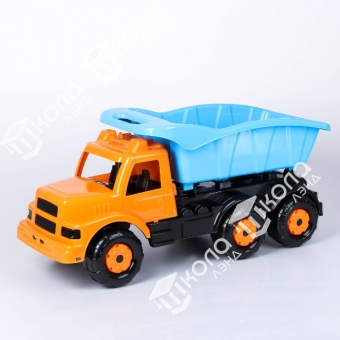 Машинка детская «Самосвал», оранжевая, 69,5 см