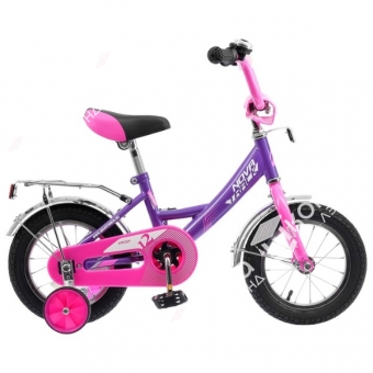 Велосипед 12" Novatrack Vector, 2020, цвет лиловый