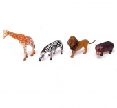 Набор животных «Звери Африки», 4 фигурок