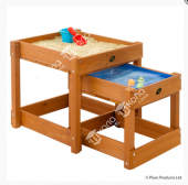 Набор их двух столов для игр с песком и водой + 5 кг песка