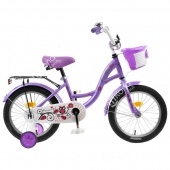 Велосипед 16" Graffiti Premium Girl RUS, цвет сиреневый