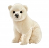 Медвежонок белый, 24 см